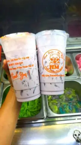 Hình ảnh trà sữa khoai môn