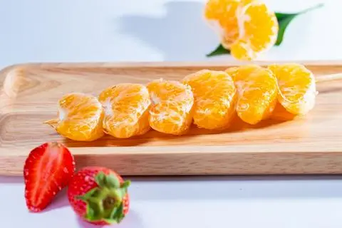 Hình ảnh Tanghulu Quýt Tách Múi