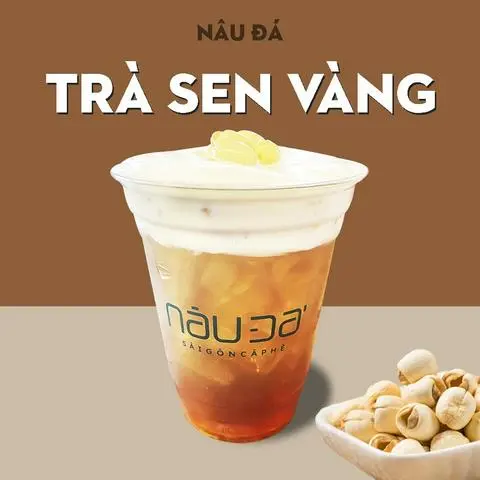 Hình ảnh Trà sen vàng kem cheese