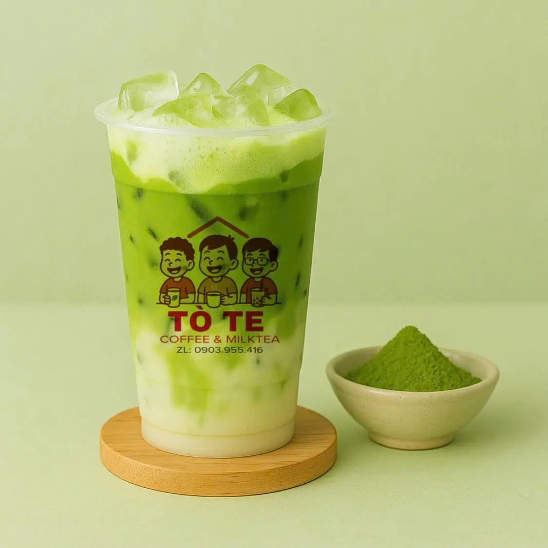 Hình ảnh Matcha Kem Muối 