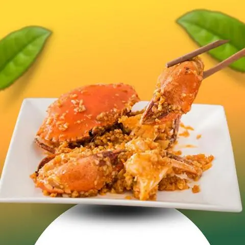 Hình ảnh Cua cà mau CHÁY TỎI