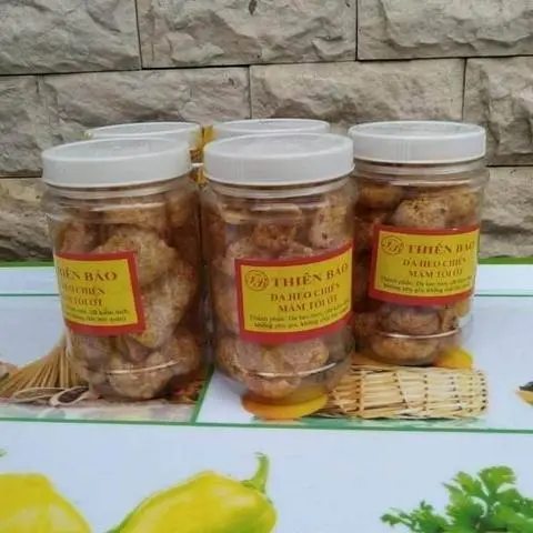 Hình ảnh Da Heo chiên Mắm ớt Tỏi Hủ nhỏ 