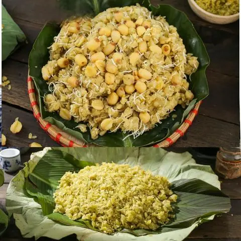 Hình ảnh Combo xôi cốm0,5 kg - cốm non 0,5 kg 