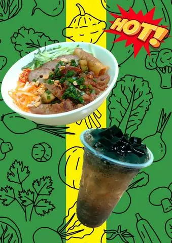 Hình ảnh COMBO BÚN VÀ TRÀ BÍ ĐAO