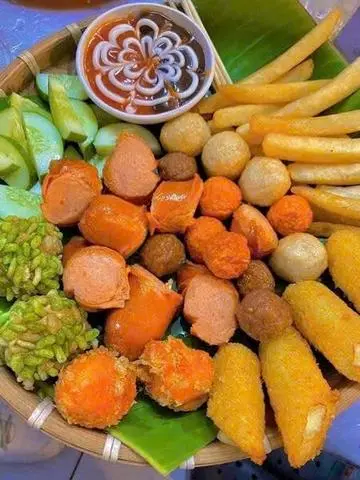 Hình ảnh Viên Chiên Thập Cẩm size Nhỏ