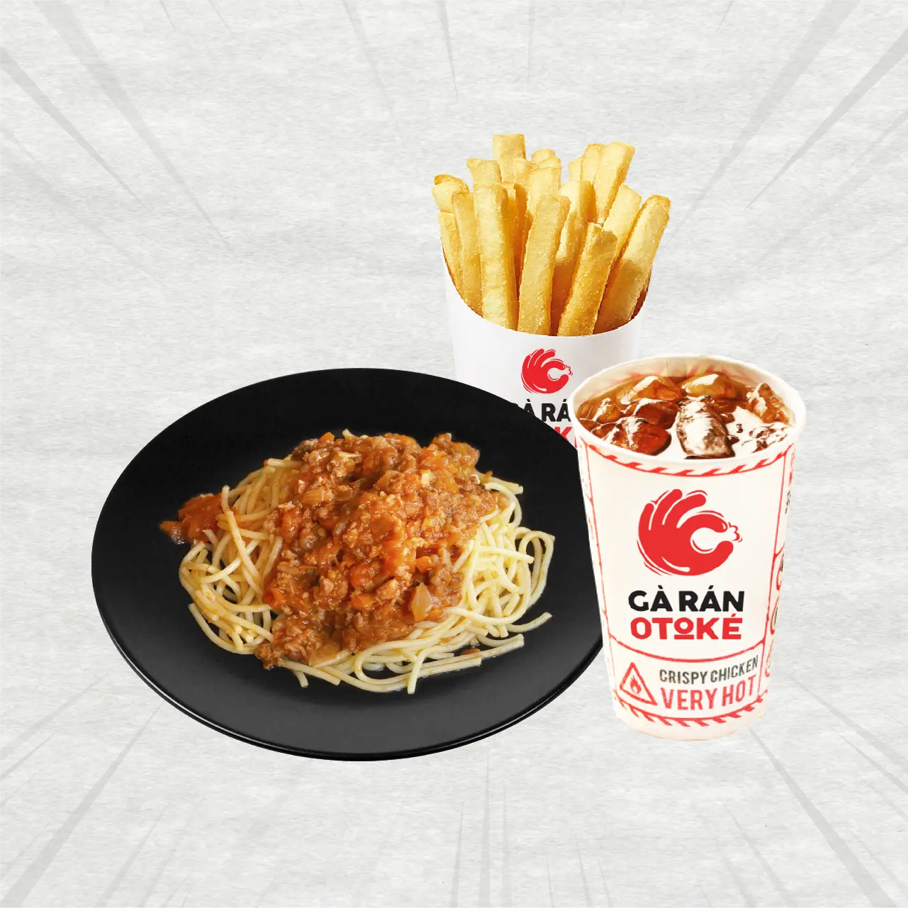 Hình ảnh Combo Spaghetti French