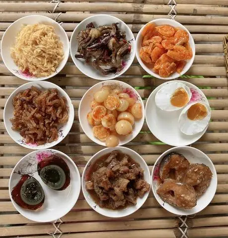 Hình ảnh set đồ ăn thập cẩm