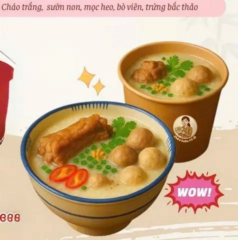 Hình ảnh Cháo sườn thập cẩm