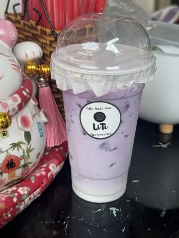 Hình ảnh Khoai môn latte - sữa tươi