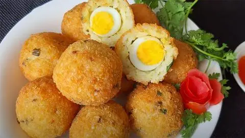 Hình ảnh Chả cá trứng cút