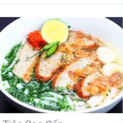 Hình ảnh bánh canh chả cá thịt bằm