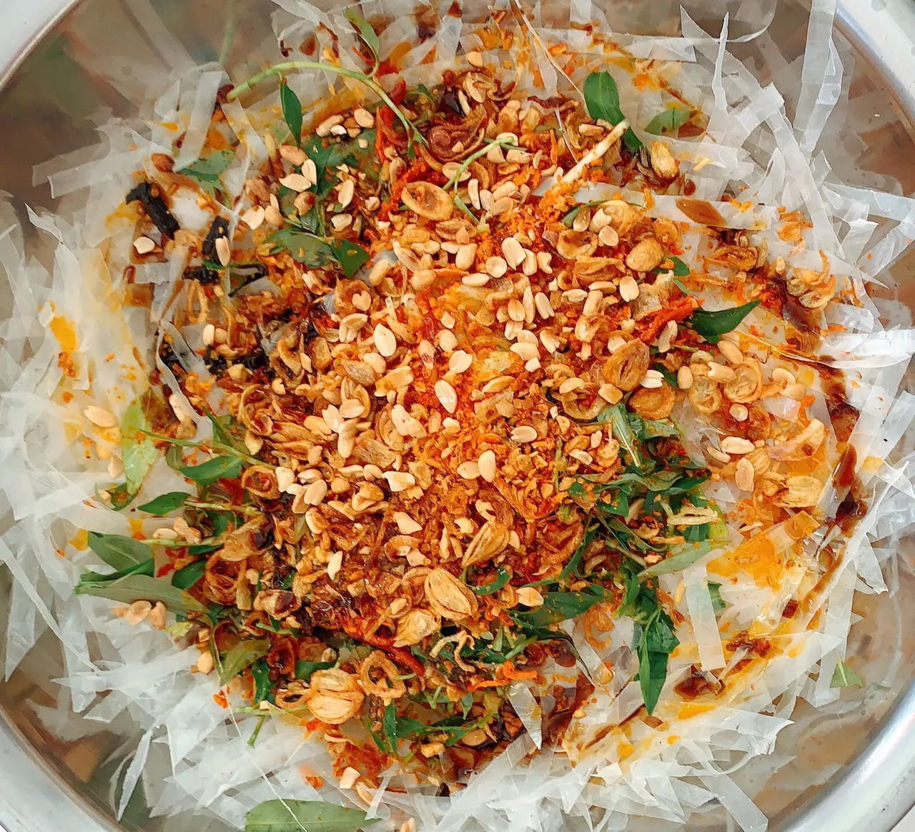 Hình ảnh Bánh Tráng Trộn Thập Cẩm