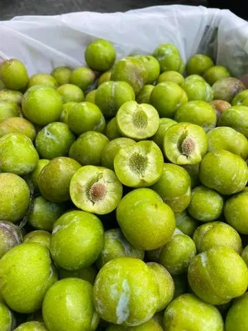 Hình ảnh Hộp 500g mận Róc hạt giòn ngon kèm muối