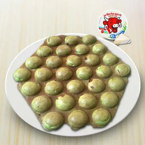 Hình ảnh Bánh Trứng Matcha Phô Mai