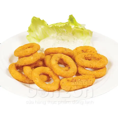 Hình ảnh Mực vòng tẩm bột chiên giòn - 5 cái