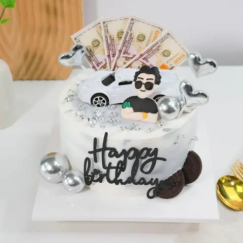 Hình ảnh Bánh Kem Sinh Nhật Siêu Ngầu - Size 16cm