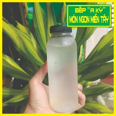 Hình ảnh Nha Đam Đường Phèn Nhà Nấu Chai 330ml