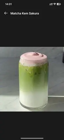 Hình ảnh Matcha kem Sakura