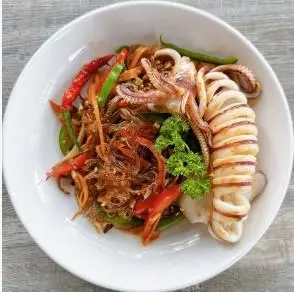 Hình ảnh Miến mực sốt xí muội