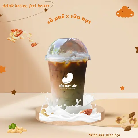 Hình ảnh F5. Cafe Dừa - Hạt Điều - Hạnh Nhân