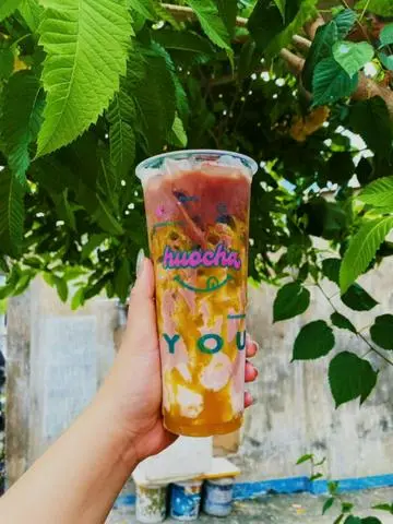 Hình ảnh cafe caramel muối 