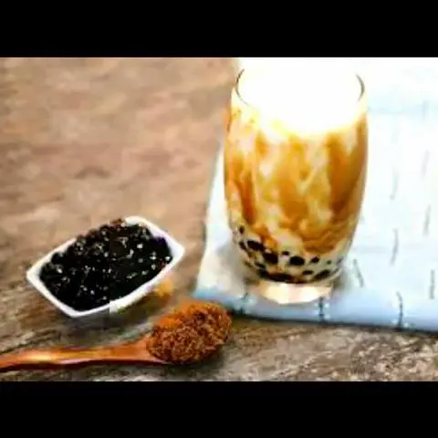 Hình ảnh Sữa chua chân trâu đường đen