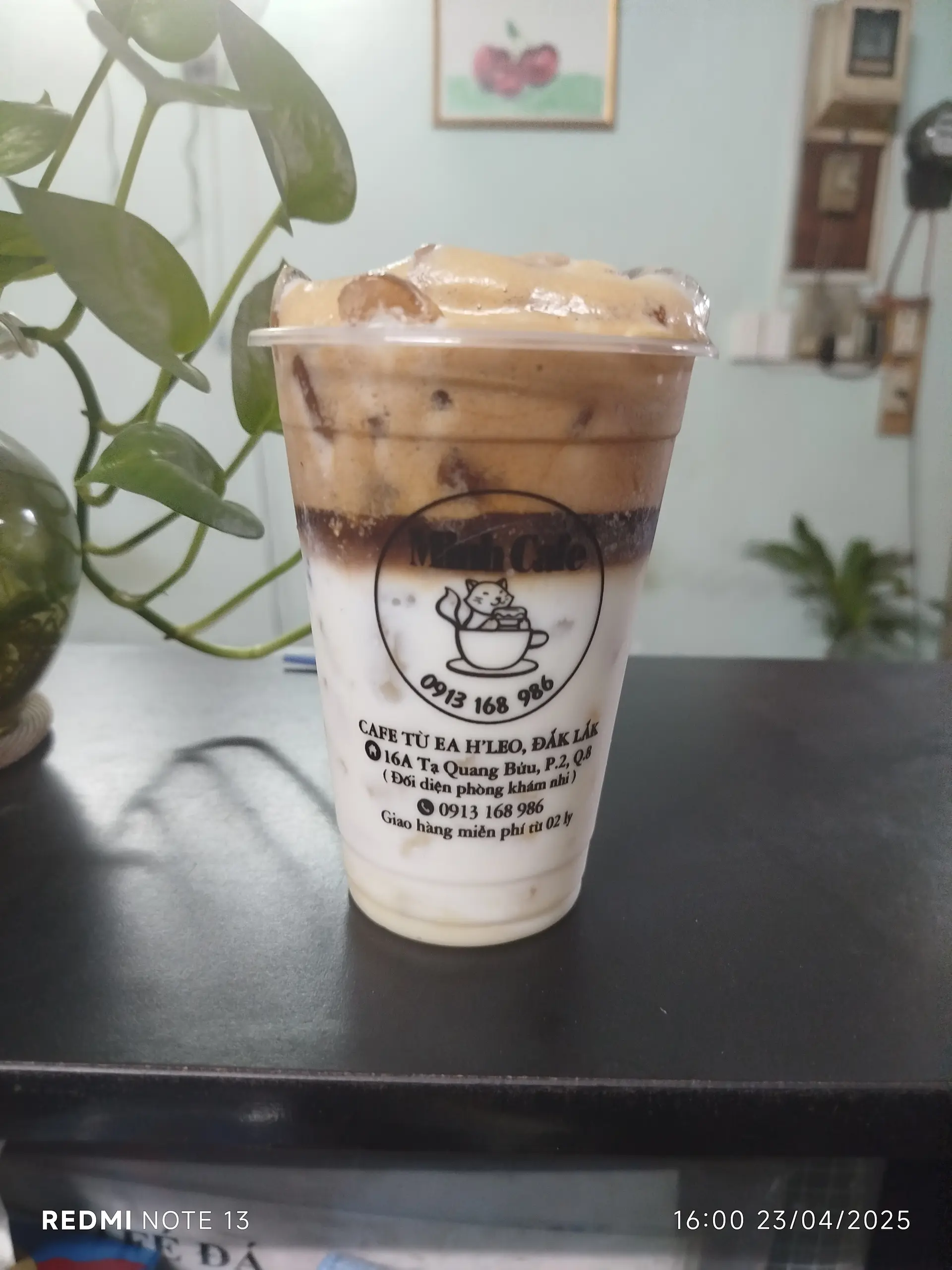 Hình ảnh Cafe cốt dừa