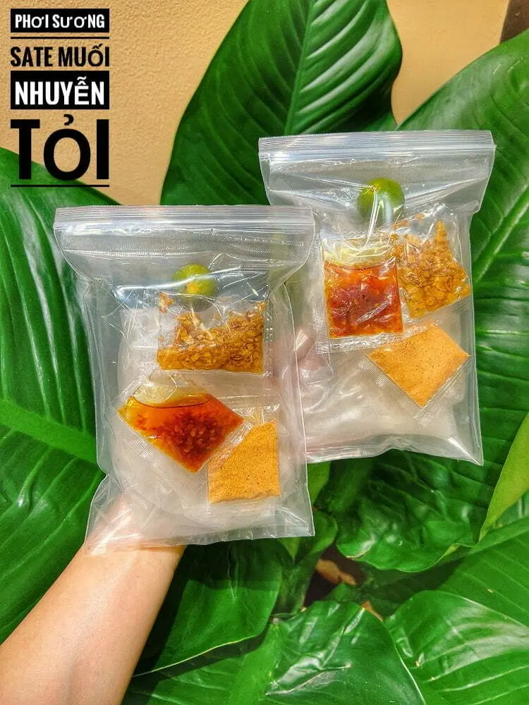 Hình ảnh Phơi sương muối nhuyễn tỏi (tt)