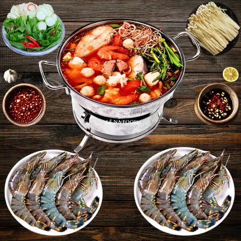 Hình ảnh Lẩu Thái tôm thẻ (2 người dùng)