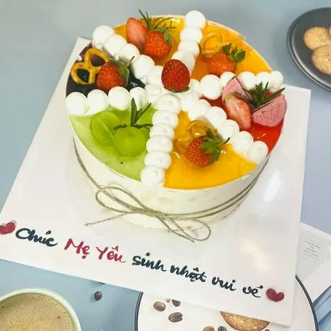 Hình ảnh Bánh Kem Mousse sz20cm 3 lớp nhân  (mẫu ngẫu nhiên)