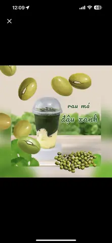 Hình ảnh Rau má đậu xanh truyền thống