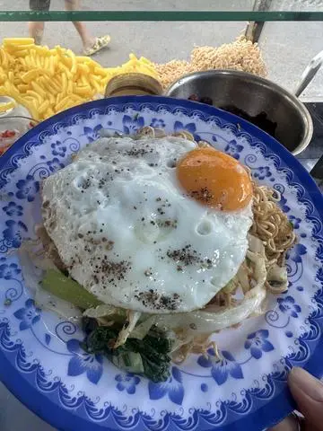 Hình ảnh Combo Nui Xào Trứng+Nước sâm đường phèn