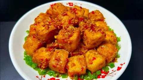 Hình ảnh Đậu hủ chiên sả ớt