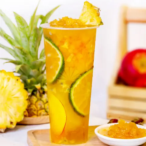 Hình ảnh Trà dứa (ly khổng lồ)
