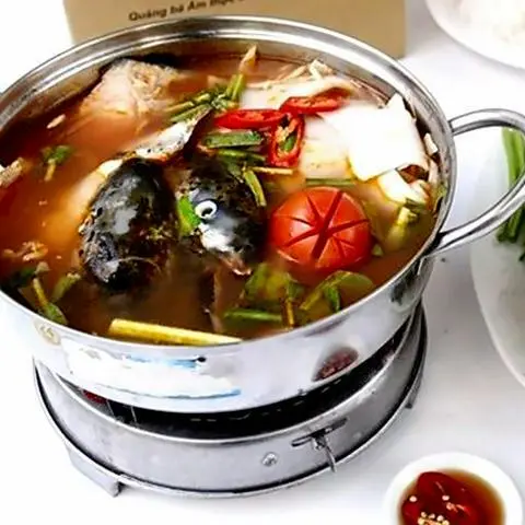 Hình ảnh Lẩu đầu cá hồi
