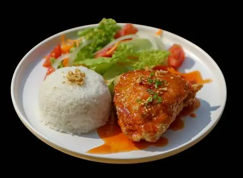 Hình ảnh Cơm Má Đùi Sốt