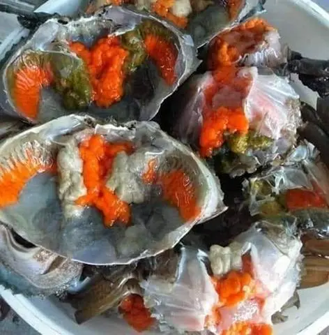 Hình ảnh cua gạch bơ tỏi 1 con 