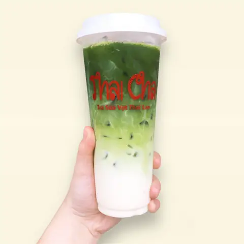 Hình ảnh Latte Sữa Gấu Thái Xanh - 700ml
