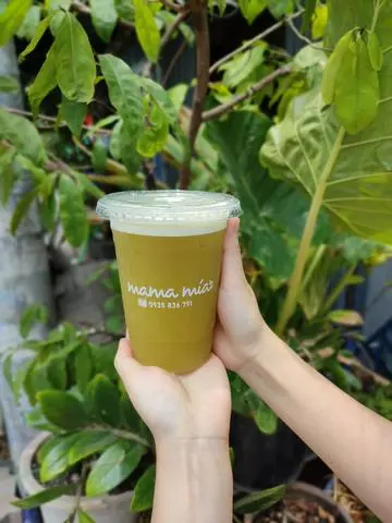 Hình ảnh Nước Mía Mix Thơm - Ly Không Đá 1000ML - Siêu Khổng Lồ