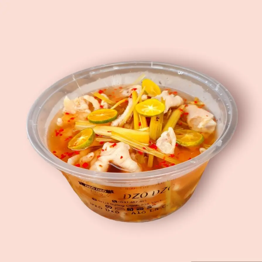 Hình ảnh Chân gà rút xương sả tắc
