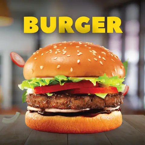 Hình ảnh Burger Bò Teriyaki