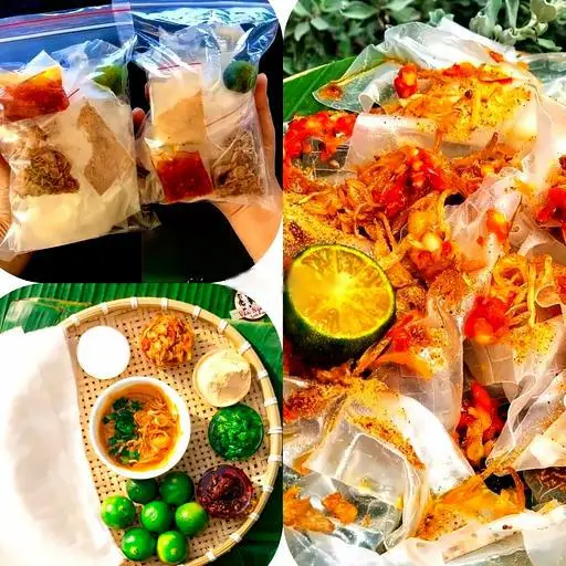 Hình ảnh Bánh Tráng Sa Tế Mỡ Hành(Tự Trộn)