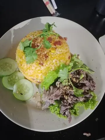 Hình ảnh cơm chiên dương châu+ bò
