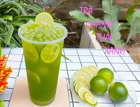 Hình ảnh Trà chanh Thái xanh