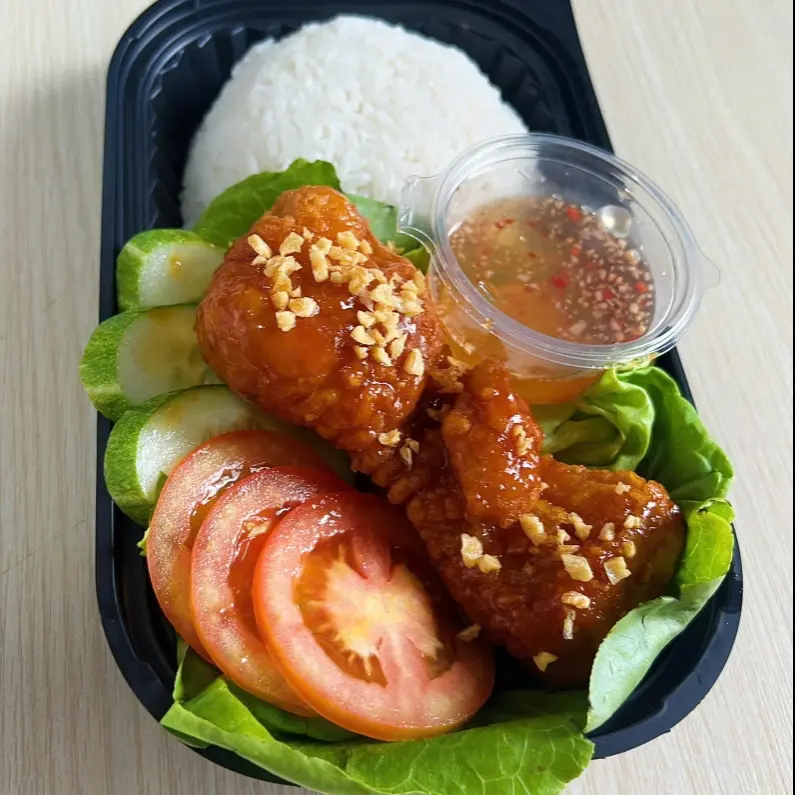 Hình ảnh Cơm phi lê Cá Ba Sa sốt bơ tỏi