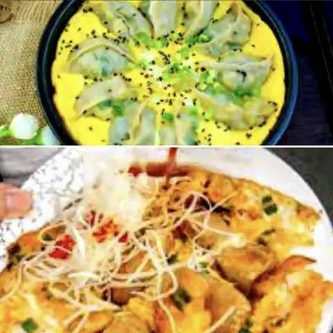 Hình ảnh Sủi cảo chiên trứng (10 cục sủi cảo)