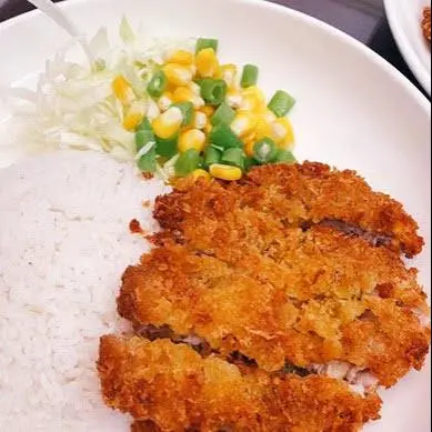 Hình ảnh Com Cốt Lết Chiên Xù