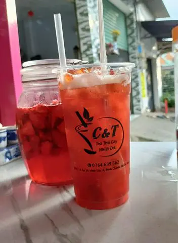 Hình ảnh Trà dâu tây 
