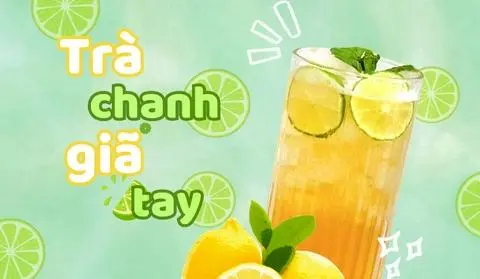 Hình ảnh Trà chanh giã tay truyền thống