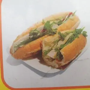 Hình ảnh Bánh mì chả chay